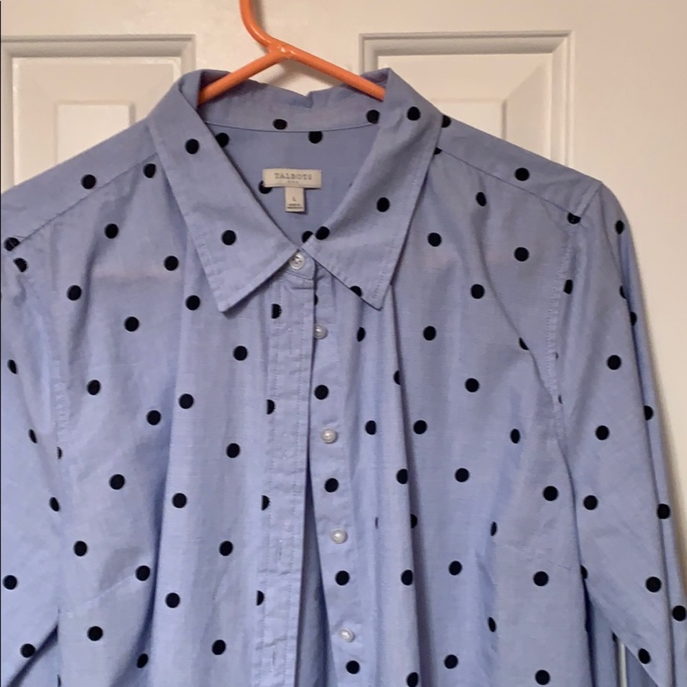Talbots Long sleeved blouse